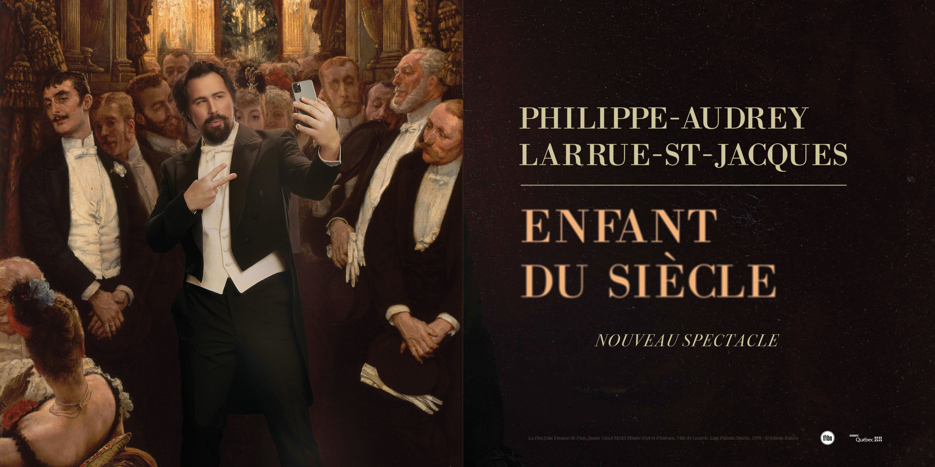 Philippe-Audrey Larrue-St-Jacques - Enfant du siècle